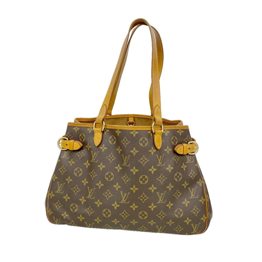 Louis Vuitton Monogram Batignolles Horizontal Tote Bag M51154 Brown Women's